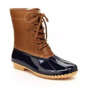 JAMBU JBU Maplewood Water-Resistant Rain Snow Winter Lace Women's Boot Size 10